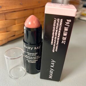 Mary Kay Ltd Edition Cream Blush Duo Stick DISCONTINUED **Pink & Glimmer**